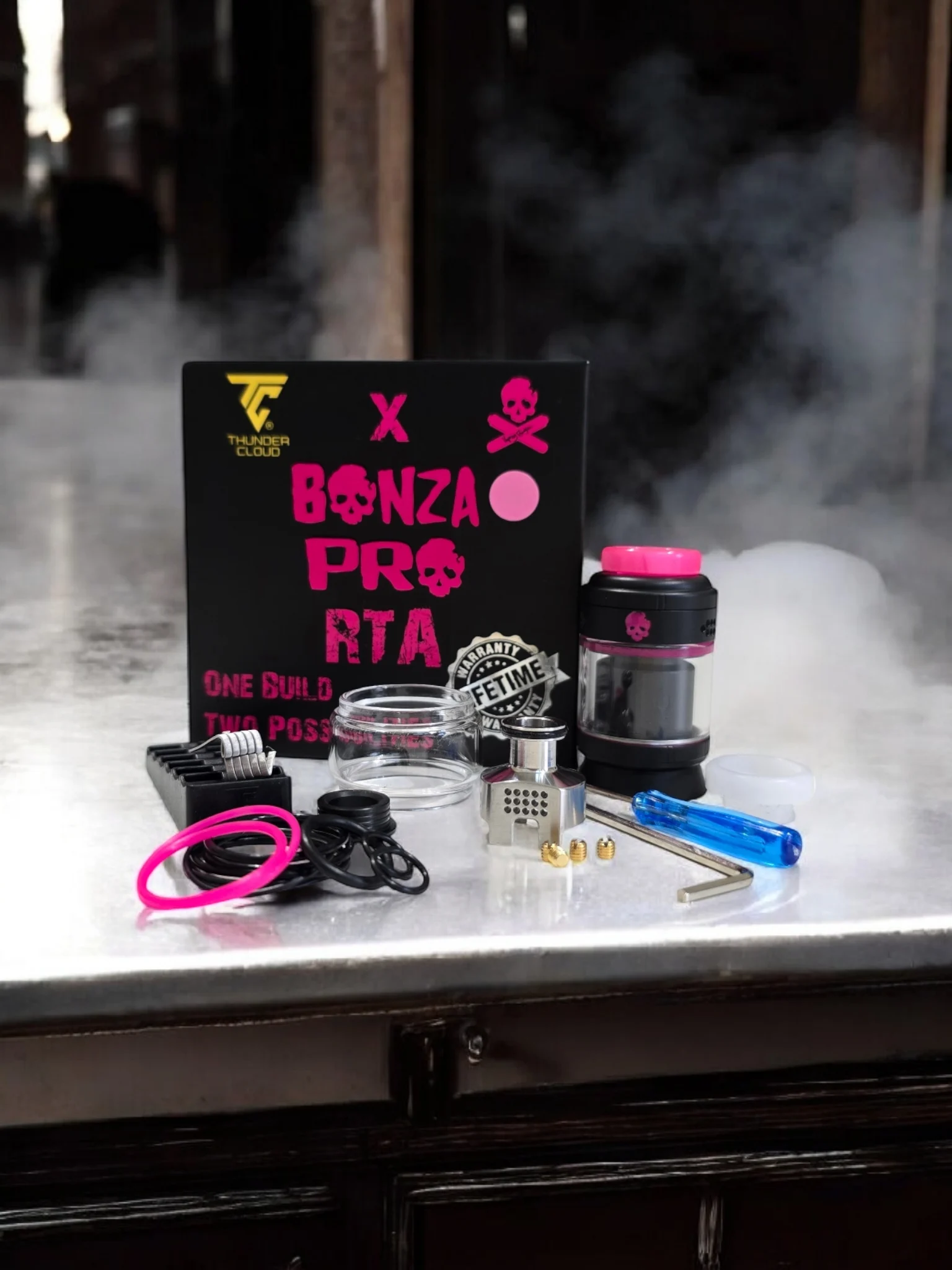 Bonza Pro RTA by Vaping Bogan - One Build Two Possibilities