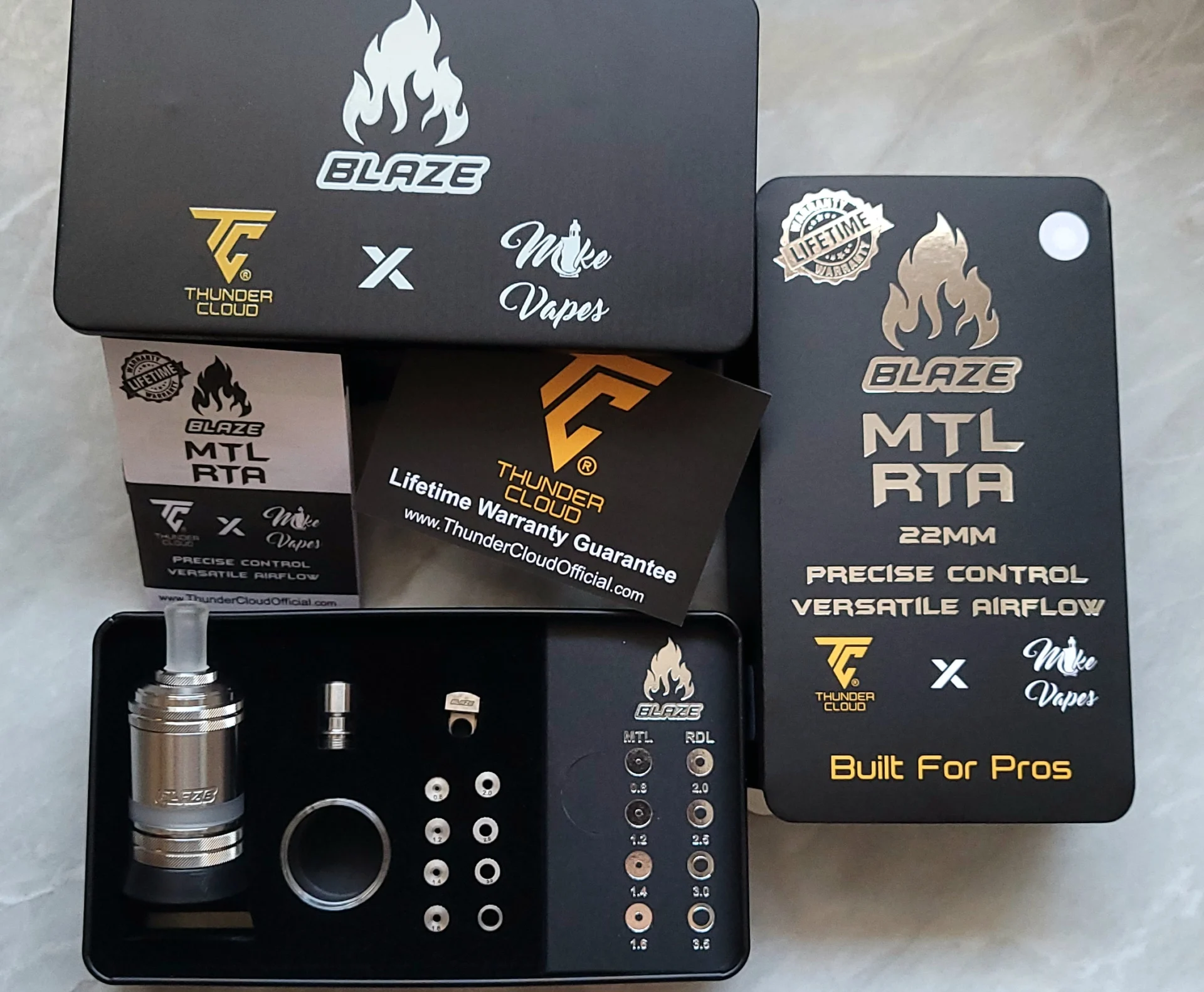 Blaze MTL RTA (22mm) - Precision Engineered for True MTL Masters