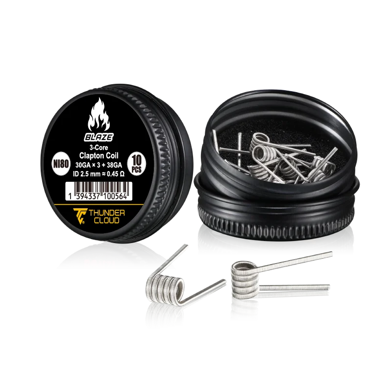 Blaze MTL RTA (Ni80 30gax3+38gaxID2.5x0.45Ω)