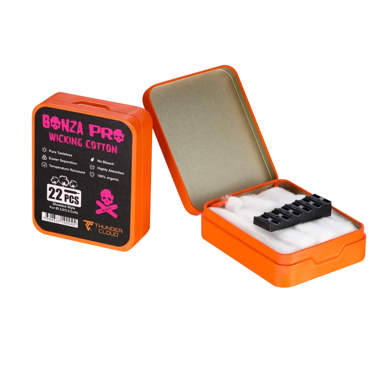 Bonza Pro Shoelace Cotton Transparent Bk