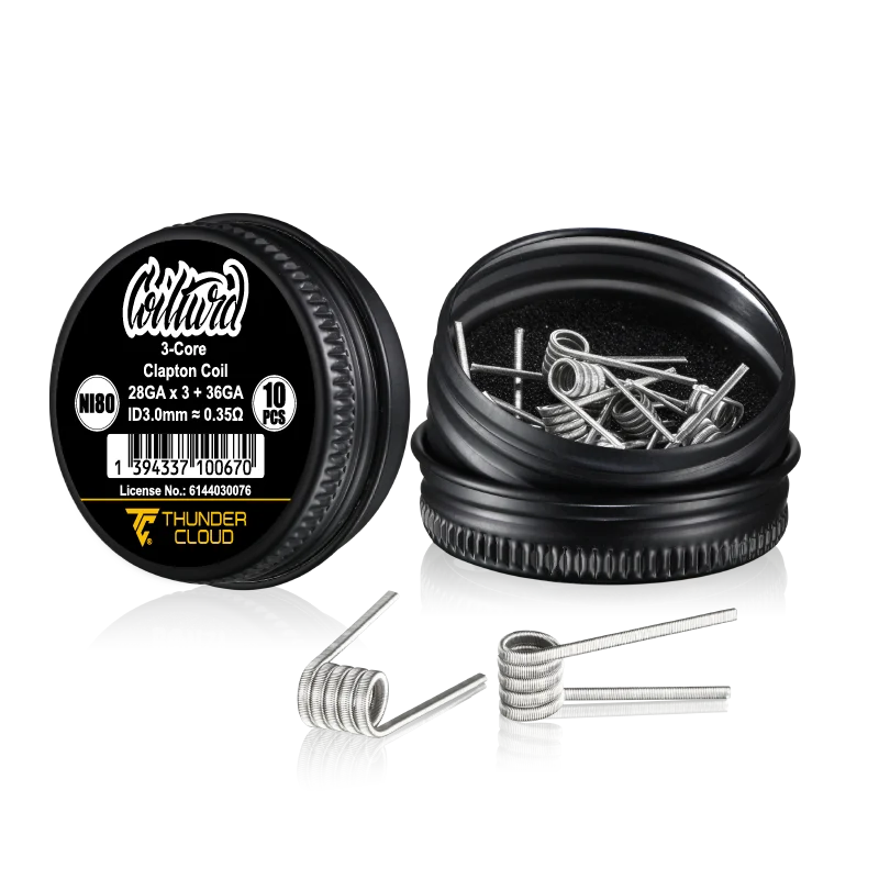 Coilturd Coils-Ni80 28ga x 3 + 36ga ID3.0 0.35Ω